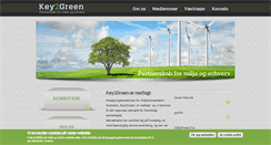 Desktop Screenshot of key2green.dk